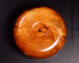 Wood craftsman Mr.Kawashita made Yakusugi Go Bowls Premium Burl Grain Super Extra Large size GK-YKS-BK507-GK42-01 *Off-spec