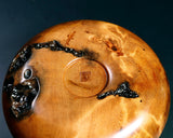 Wood craftsman Mr.Kawashita made Yakusugi Go Bowls Premium Burl Grain Super Extra Large size GK-YKS-BK507-GK42-01 *Off-spec