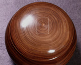 602-BEGB-12 Traditional craftsman Biei made Enju (Japanese pagoda tree) Go Bowls Extra Large for size 30 - 36 Go stones *Off-spec GKEJ-MR36-512-01F