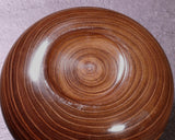 602-BEGB-12 Traditional craftsman Biei made Enju (Japanese pagoda tree) Go Bowls Extra Large for size 30 - 36 Go stones *Off-spec GKEJ-MR36-512-01F