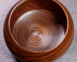 602-BEGB-12 Traditional craftsman Biei made Enju (Japanese pagoda tree) Go Bowls Extra Large for size 30 - 36 Go stones *Off-spec GKEJ-MR36-512-01F
