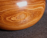 602-BEGB-12 Traditional craftsman Biei made Enju (Japanese pagoda tree) Go Bowls Extra Large for size 30 - 36 Go stones *Off-spec GKEJ-MR36-512-01F