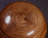 602-BEGB-13 Traditional craftsman Biei made Enju (Japanese pagoda tree) Go Bowls Extra Large for size 30 - 36 Go stones *Off-spec GKEJ-MR36-512-02F