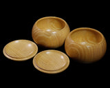 BEGW-609-04 ろくろ木工伝統工芸士「美栄（びえい」製作 本桑（ほんくわ）碁笥 超々特大 44号 GKHK-MR44-608-01F