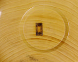 Mr. Takashi NISHIKAWA made Hyuga Kaya Wood Go Bowls Honinbo shape for size - 34 Go stones GKHKHB-NS34-606-01
