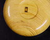 Mr. Takashi NISHIKAWA made Hyuga Kaya Wood Go Bowls Honinbo shape for size - 34 Go stones GKHKHB-NS34-606-01