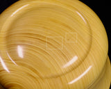 Mr. Takashi NISHIKAWA made Hyuga Kaya Wood Go Bowls Honinbo shape for size - 34 Go stones GKHKHB-NS34-606-01