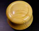 Mr. Takashi NISHIKAWA made Hyuga Kaya Wood Go Bowls Honinbo shape for size - 34 Go stones GKHKHB-NS34-606-01