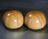 602-TWC-KS-13 木工挽物職人 懐志製作「樫（かし）」碁笥 特大 38号 GKKAS-SB38-601-01