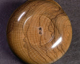 602-TWC-KS-13 木工挽物職人 懐志製作「樫（かし）」碁笥 特大 38号 GKKAS-SB38-601-01