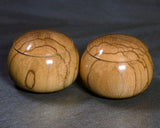 602-TWC-KS-14 木工挽物職人 懐志製作「樫（かし）」碁笥 特大 38号 GKKAS-SB38-601-02