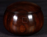 602-TWC-KS-01 木工挽物職人 懐志製作 「楠（くす）」碁笥 特大 36号 GKKS-SB36-601-01F