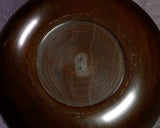 602-TWC-KS-04 木工挽物職人 懐志製作 楠碁笥 特大 杢入り 36号 GKKSM-SB36-601-02F