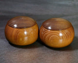 602-TWC-KS-19 木工挽物職人 懐志製作「本桑」碁笥 特大 38号 GKKW-SB38-601-01