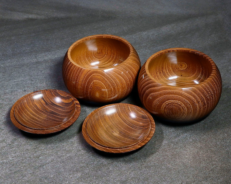 木工挽物職人 懐志製作「本桑」碁笥 特大 38号 GKKW-SB38-601-01