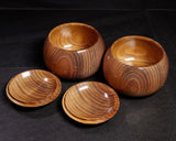 602-TWC-KS-20 木工挽物職人 懐志製作「本桑」碁笥 特大 40号 GKKW-SB40-601-01F