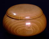 "Honkuwa [Mountain mulberry]" Go Bowls Low and Wide shape For -size35 Go stones *Off-spec GKKWH-MR35-410-02