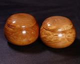 602-BEGB-19 Traditional craftsman Biei made Honkuwa (Mountain mulberry) Go Bowls Super Extra Large for size 36 - 42 Go stones GKKWM-MR42-512-01F