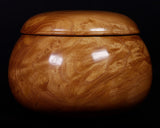 602-BEGB-19 Traditional craftsman Biei made Honkuwa (Mountain mulberry) Go Bowls Super Extra Large for size 36 - 42 Go stones GKKWM-MR42-512-01F