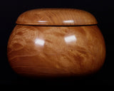 602-BEGB-19 Traditional craftsman Biei made Honkuwa (Mountain mulberry) Go Bowls Super Extra Large for size 36 - 42 Go stones GKKWM-MR42-512-01F