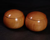 602-TWC-KS-02 木工挽物職人 懐志製作 「欅（ケヤキ）」碁笥 特大 36号 GKKY-SB36-601-01F