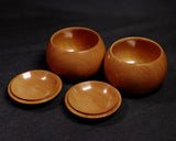 602-TWC-KS-02 木工挽物職人 懐志製作 「欅（ケヤキ）」碁笥 特大 36号 GKKY-SB36-601-01F