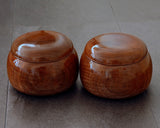 NS-508-20 Mr. Takashi NISHIKAWA made Nikkei Go Bowls Moku for size - 38 Go stones GKNK-NS38-507-01