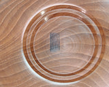 Mr. Takashi NISHIKAWA made Nire Wood  [Elm Tree] Go Bowls Low and Wide shape GKNRH-NS40-404-01