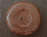 NS-508-24 Mr. Takashi NISHIKAWA made Nire Wood [Elm Tree] Go Bowls for size - 40 Go stones GKNR-NS40-507-01