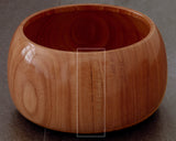 NS-508-25 Mr. Takashi NISHIKAWA made Nire Wood [Elm Tree] Go Bowls for size - 40 Go stones GKNR-NS40-507-02
