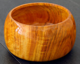 NS-508-27 Mr. NISHIKAWA made Ogon-Haze [Golden Japanese wax trees] Go Bowls Tiger Stripe Grain For -size 38 Go stones GKOG-NS38-507-01