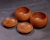 602-BEGB-06 Traditional Craftsman Biei made Raiden Go Bowls Extra Large for size 30 - 36 Go stones GKRD-MR36-512-01F