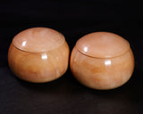 602-TWC-KS-09 木工挽物職人 懐志製作 「栃」碁笥 特大 40号 GKTC-SB40-601-01F