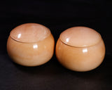 602-TWC-KS-09 木工挽物職人 懐志製作 「栃」碁笥 特大 40号 GKTC-SB40-601-01F