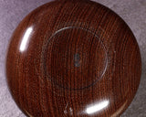 602-TWC-KS-16 木工挽物職人 懐志製作「鉄刀木（たがやさん）」碁笥 超特大 42号 GKTGS-SB42-601-01F