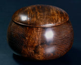 Walnut Go bowls for size 30 - 35 Go stones GKWN-MR35-410-03