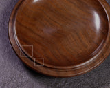 602-BEGB-04 Traditional craftsman Biei made Walnut Go Bowls Extra Large for size 30 - 36 Go stones GKWN-MR36-512-01F