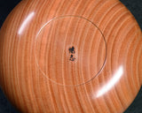 602-TWC-KS-08 木工挽物職人 懐志製作 「ユーカリ」碁笥 超特大 杢入り 42号 GKYK-SB42-601-01