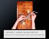 604-BK-GB01 Yakusugi (Yakushima cedar) Box for Go Bowls size L Moku JAC-YBK-603-GKB-01 *Off-spec