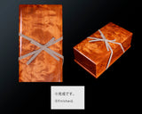 604-BK-GB01 Yakusugi (Yakushima cedar) Box for Go Bowls size L Moku JAC-YBK-603-GKB-01 *Off-spec