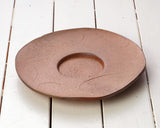 『Clearance Sale』 503-CS-34 Bizen Pottery Artist "森 大雅 / Taiga Mori" made "Rim Plate"