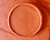 『2025 Christmas SALE』511-CSP-08 【Christmas gift set featuring a Bizen ware Gendo-rokkaku Mugcup and Saucer / Gendo hexagonal Mugcup and Saucer and a Rim Plate】