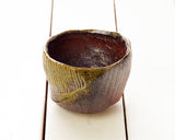 Bizen Pottery Artist "森 大雅 / Taiga Mori" made "Mokume Nodate Chawan / Tea Bowl" JAC-BZM-404-M28