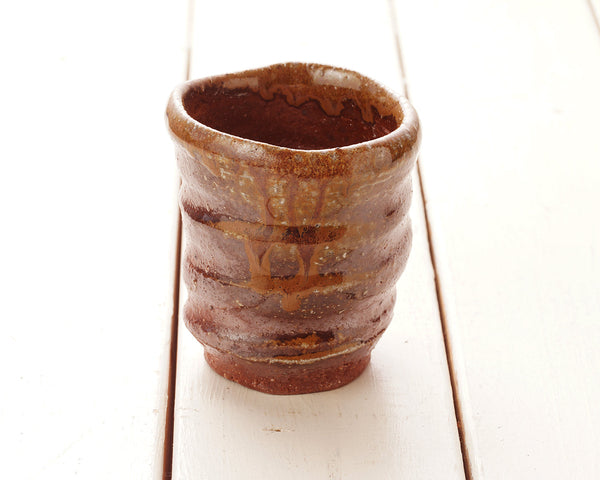 Bizen Pottery Artist "森 大雅 / Taiga Mori" made "Shochu-nomi / Shochu Drinking Cup"  405-TFD-15