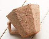 『2025 Christmas SALE』511-CSP-08 【Christmas gift set featuring a Bizen ware Gendo-rokkaku Mugcup and Saucer / Gendo hexagonal Mugcup and Saucer and a Rim Plate】