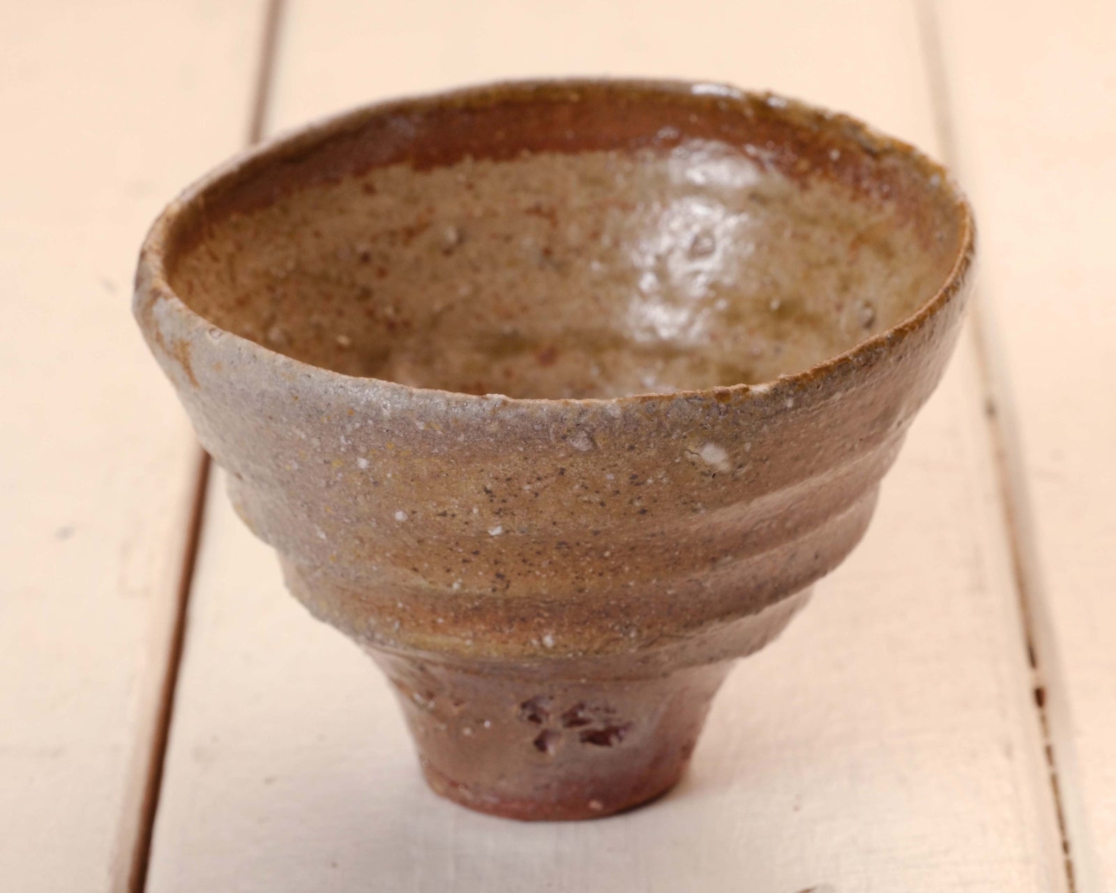 備前焼陶芸家「森 大雅（もり たいが）」作 備前焼『ぐい吞み』 JAC