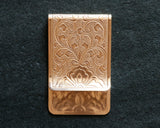 610-JKT-KZR-01 錺金具 錺之-KAZARINO- 「Money Clip 唐草」 JAC-KZR-608-01