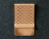 610-JKT-KZR-02 錺金具 錺之-KAZARINO- 「Money Clip 青海波」 JAC-KZR-608-02