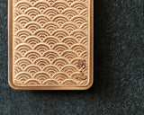 610-JKT-KZR-02 錺金具 錺之-KAZARINO- 「Money Clip 青海波」 JAC-KZR-608-02