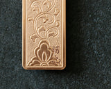 610-JKT-KZR-04 錺金具 錺之-KAZARINO- 「Money Clip Slim 唐草」 JAC-KZR-608-04
